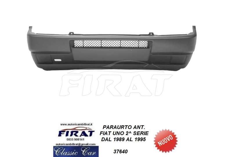 PARAURTO FIAT UNO 2 SERIE 89 - 95 ANT.